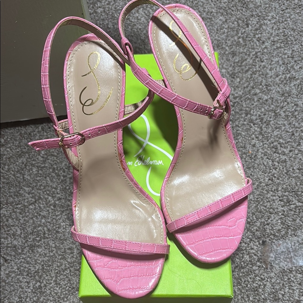 Sam Edelman Pink Heels with Stiletto Design